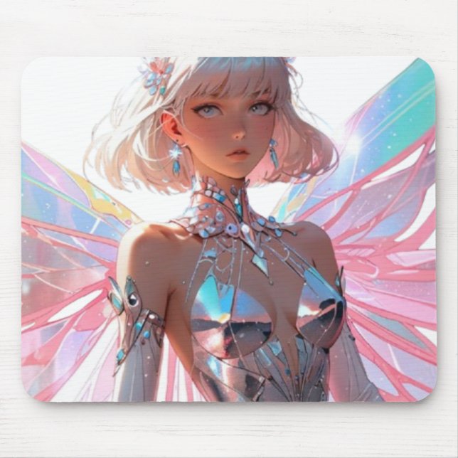 Butterfly-Engelsompe Mousepad (Vorne)