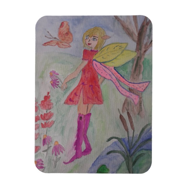 Butterfly Fairy Magnet (Vertikal)