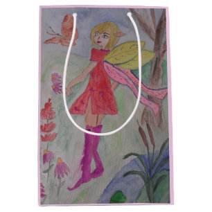 Butterfly Fairy Mittlere Geschenktüte