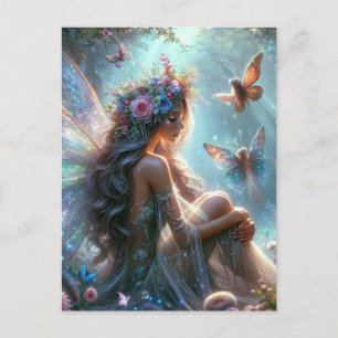 Butterfly Fairy Postkarte