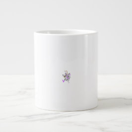 Butterfly Fairy Tattoo Vector - Vintage Blumenart Jumbo-Tasse