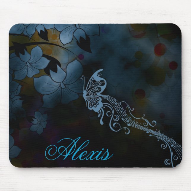 Butterfly Fantasy in Flight Mousepad (Vorne)