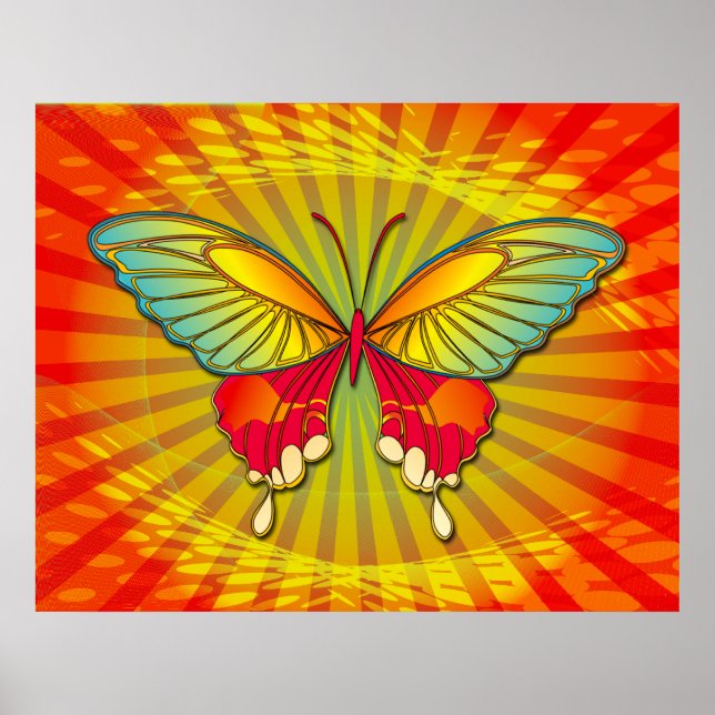BUTTERFLY FANTASY POSTER (Vorne)