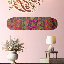 Butterfly Fantasy World Skateboard