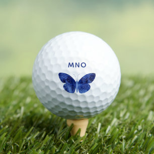 Butterfly-Farbmonogramm Golfball