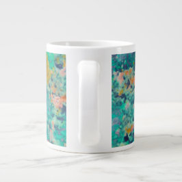 Butterfly & Feather Floral Jumbo-Tasse