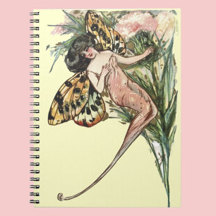 Butterfly-Fee Notizblock