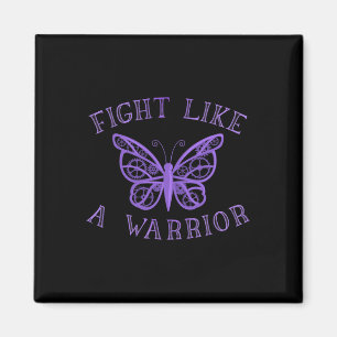 Butterfly Fibro Migraine Lupus Krieger Bewusstsein Magnet
