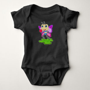 Butterfly Fitness Sports Baby Strampler