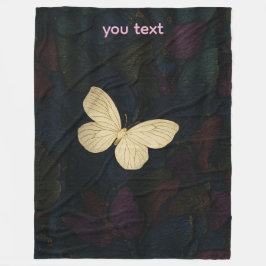 Butterfly Fleece Blanket