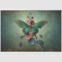 Butterfly Floral Decoupage