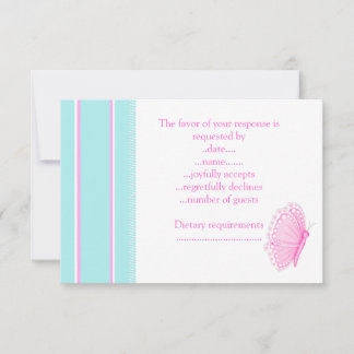 BUTTERFLY FLUTTER-UAWG RSVP KARTE
