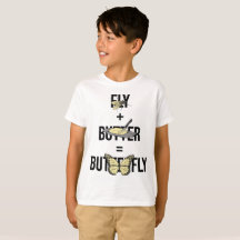 Butterfly Fly plus Butter Funny Puff