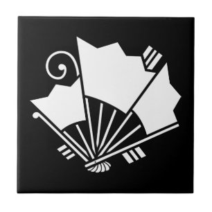 Butterfly-förmige Lüfter (Ageha) Keramik Tile Fliese