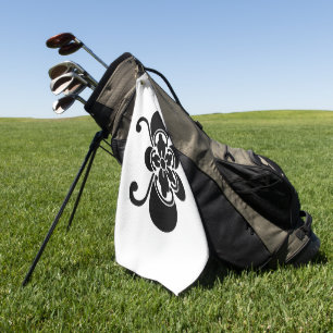 Butterfly-förmiger Goka Golfhandtuch