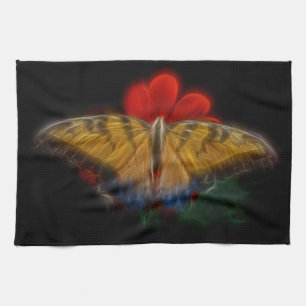 Butterfly Fraktal Tiger Frack Küchentuch