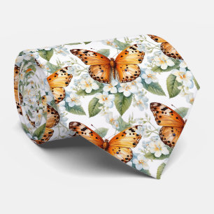 Butterfly Garden Elegantes Muster Neck Tie Krawatte