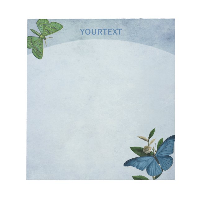 Butterfly Garden Notizblock (Vorderseite)