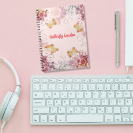 Butterfly Garden Notizblock