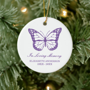 Butterfly-Gedächtnis Keramik Ornament