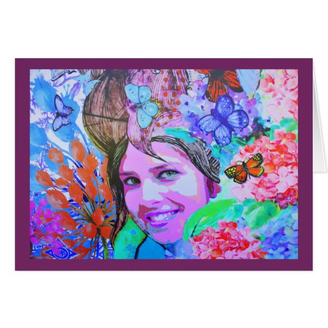 Butterfly-Girl (Vorderseite (Horizontal))