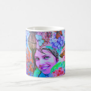 Butterfly-Girl Kaffeetasse