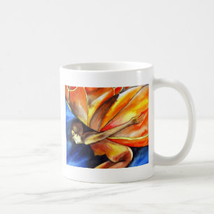 Butterfly Girl über das Original Fantasy Art Kaffeetasse