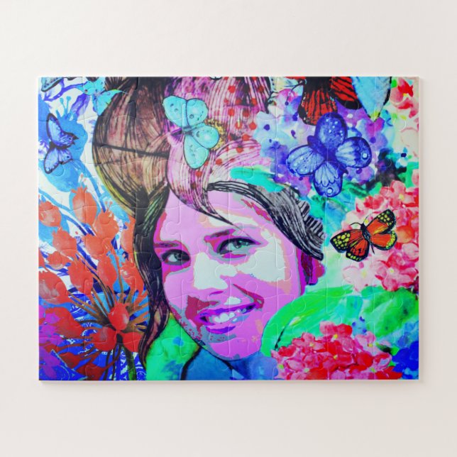 Butterfly-Girlart (Horizontal)