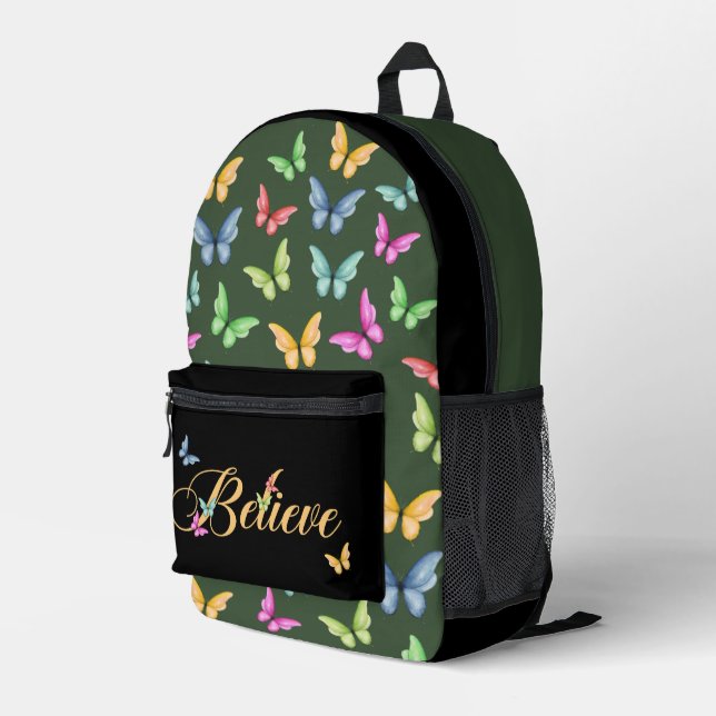 Butterfly Glaube Rucksack (Rückseitige Ecke Rechts)