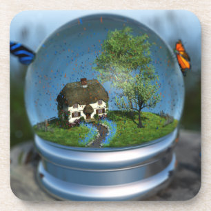 Butterfly Globe Cork Untersetzer