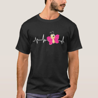 Butterfly Heartbeat Butterfly T-Shirt