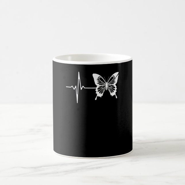 Butterfly Heartbeat Kaffeetasse (Mittel)