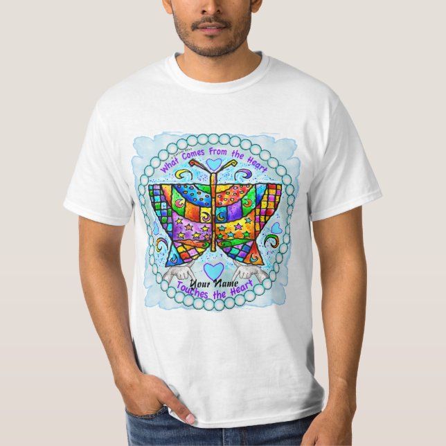 Butterfly Hearts T-Shirt (Vorderseite)