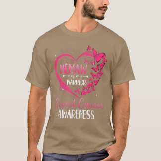 Butterfly-Herz-Erinnerung an einen Brustkrebs eine T-Shirt