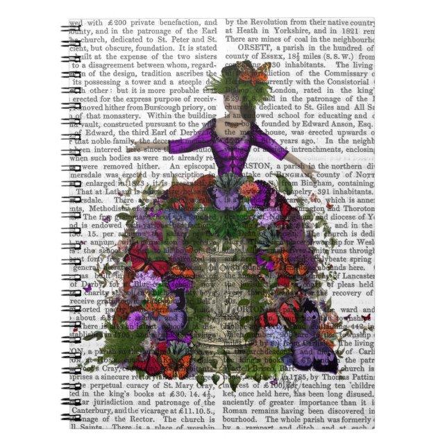 Butterfly House Queen Notizblock (Vorderseite)