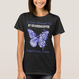 Butterfly Ich trage Periwinkle für meine GRANDDAUG T-Shirt