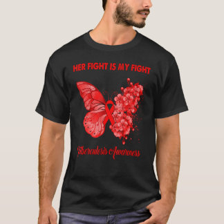 Butterfly ihr Kampf ist mein Kampf gegen Tuberkulo T-Shirt