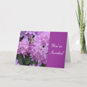 Butterfly Invitation Card