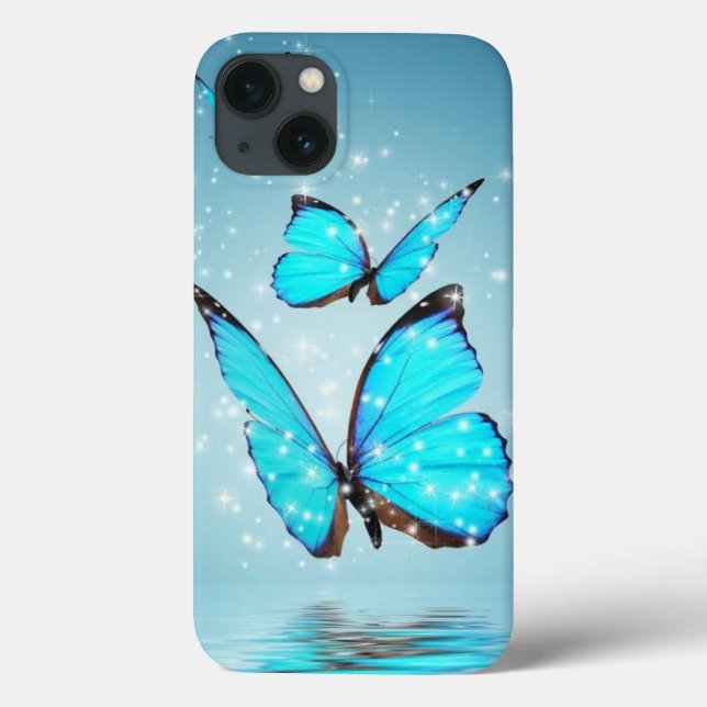 Butterfly iPhone 13-Abdeckung Case-Mate iPhone Hülle (Rückseite)
