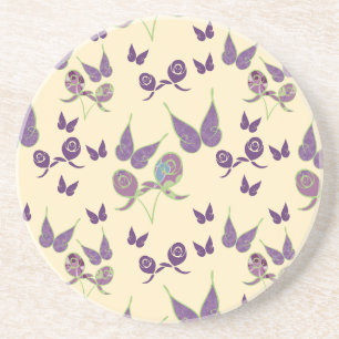 Butterfly Join Cream Sandstone Untersetzer