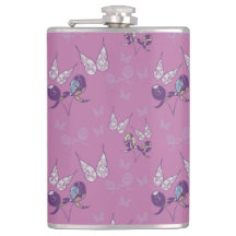 Butterfly Joy Flask (Lila)
