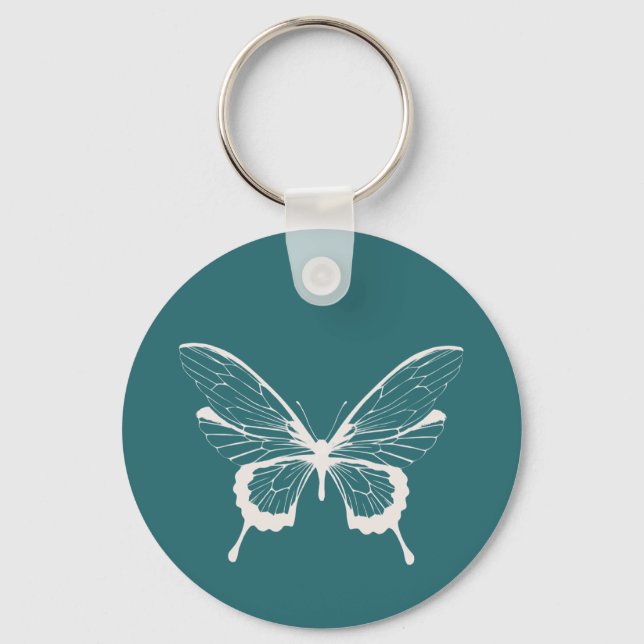 Butterfly Keychain Schlüsselanhänger (Vorderseite)