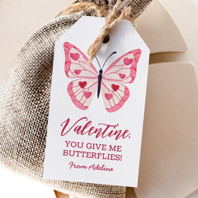 Butterfly Kids Valentinstag Geschenkanhänger (Von Creator hochgeladen)