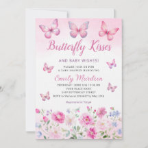 Butterfly Kisses and Baby Wish Girl Showküche