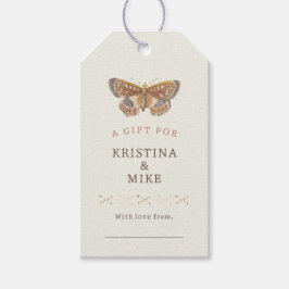 Butterfly Kisses Baby Shower Shower Dusche Geschenkanhänger