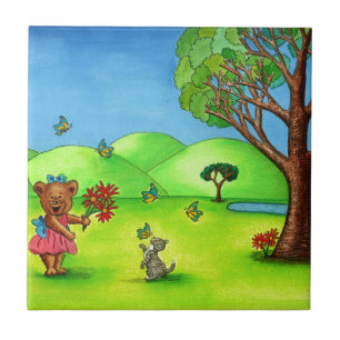 Butterfly Kisses Fliese