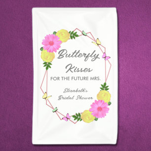 Butterfly Kisses for the Future Mrs. Brautparty Banner