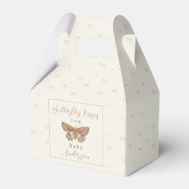 Butterfly Kisses Girl Baby Shower Geschenkschachtel