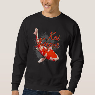 Butterfly Koi Pond Showa Koi Fish Tancho Sanke Koh Sweatshirt