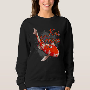 Butterfly Koi Pond Showa Koi Fish Tancho Sanke Koh Sweatshirt